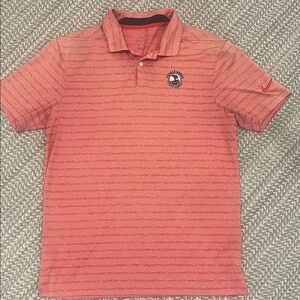 Nike Men's Dry Fit Polo Shirt with Pebble Beach logo